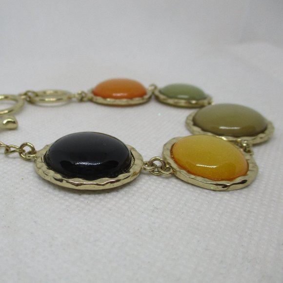 Sparkle Lucite Cabochon Bracelet - Picture 8 of 10